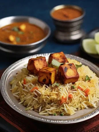 Paneer Tikka Biryani